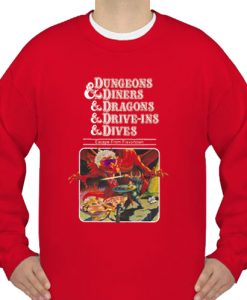 Dungeons & Diners & Dragons sweatshirt