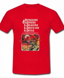 Dungeons & Diners & Dragons t shirt