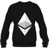 Ethereum Logo Shadow sweatshirt