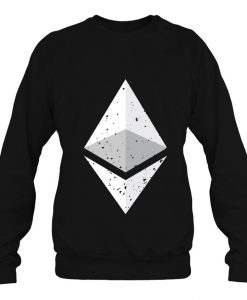 Ethereum Logo Shadow sweatshirt