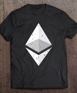 Ethereum Logo Shadow t shirt