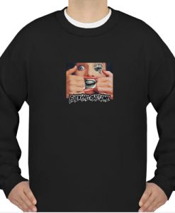 Fucking Awesome Brace Face sweatshirt