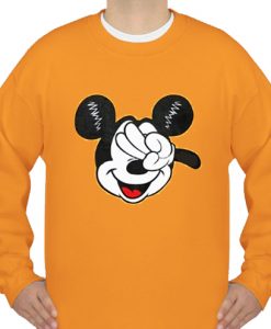 Funny's Mickey Mouse Peace sweatshirt