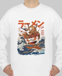 Great Ramen off kanagawa sweatshirt