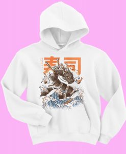 Great sushi dragon hoodie