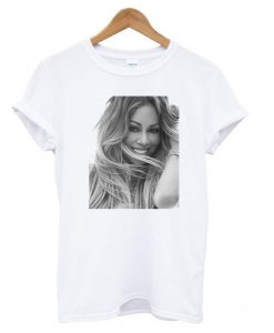 Greyscale Close Up Mariah Carey T shirt