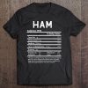 Ham Nutrition t shirt