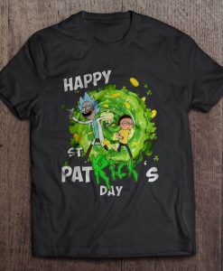 Happy St Patrick’s Day Rick And Morty t shirt