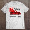 Happy Valentine’s Day Red Plaid Truck t shirt