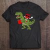 Heart Riding T-Rex Valentine t shirt