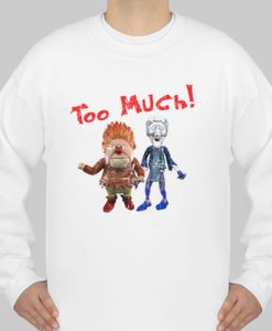 Heat Miser and Snow Miser from The Year sweatshirt