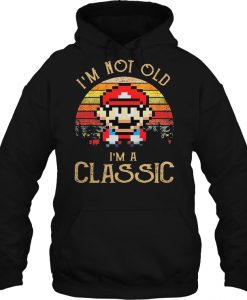 I’m Not Old I’m A Classic Mario Vintage hoodie