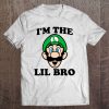 I’m The Lil Bro Super Mario t shirt