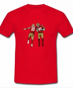 Jimmy Garoppolo x George Kittle t shirt