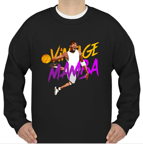 Kobe Bryant Black Mamba sweatshirt