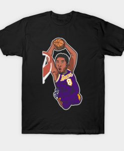 Kobe Bryant Cartoon Style T-Shirt