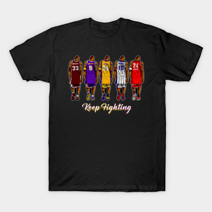 Kobe Bryant Evolution Athletic Sports t shirt