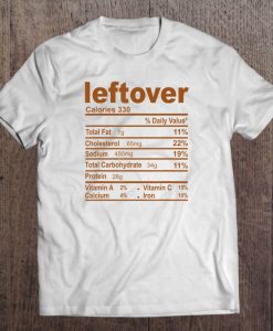 Leftover Nutrition t shirt