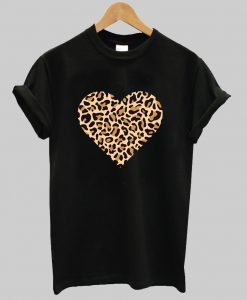 Leopard Heart T-Shirt