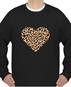 Leopard Heart sweatshirt