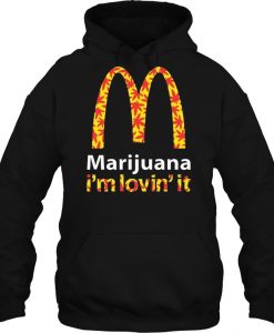 Marijuana I’m Lovin’ It McDonald’s hoodie