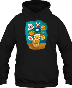 Mario Van Gogh’s Flowers hoodie