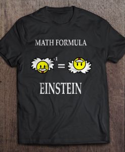 Math Formula Einstein t shirt