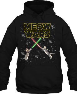 Meow Wars Star Wars Cat Lover hoodie