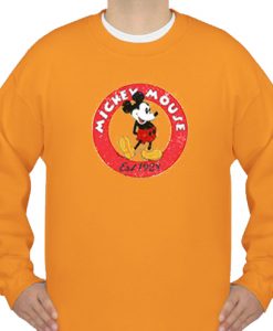 Mickey Mouse Est 1928 Sweatshirt