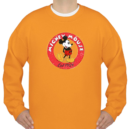 Mickey Mouse Est 1928 Sweatshirt