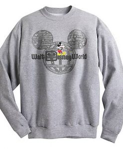 Mickey with Walt Disney World sweatshirt