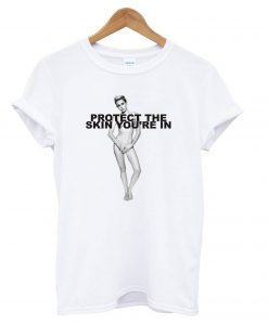 Miley Cyrus Poses Nude for Charity T shirt