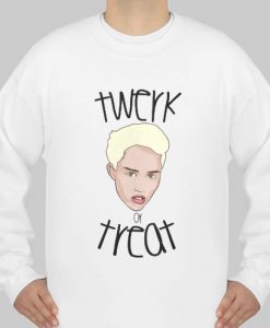 Miley Cyrus Twerk or Treat sweatshirt