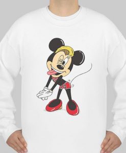 Minnie Mouse Miley Cyrus sweatshirt