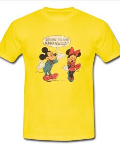 Minnie Mouse Miley Cyrus t-shirt