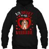 My Basset Is My Valentine hoodie