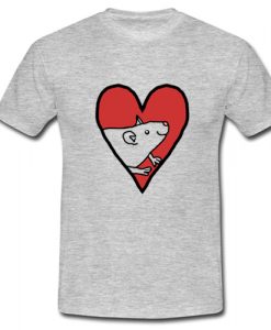 My Valentine Rat T-Shirt