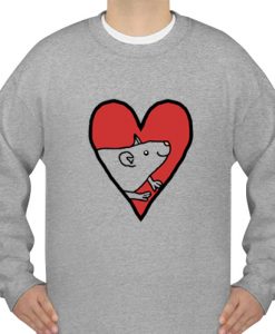 My Valentine Rat sweatshirt