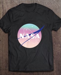 NASA Pastel Rainbow t shirt