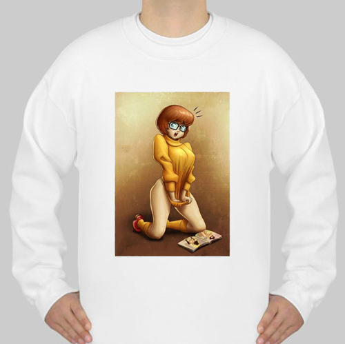 Naughty Velma Dinkley Scooby Doo sweatshirt