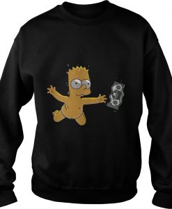 Nirvana Bart Simpson sweatshirt