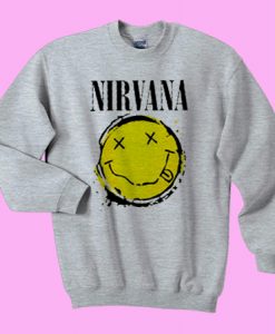 Nirvana Smiley Sweatshirt