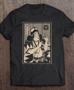 Nurse Samurai Japanese t shirt