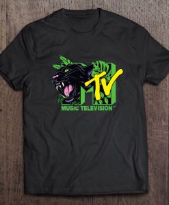 Panther MTV Green t shirt