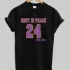 Rest In Peace Kobe Bryant RIP t shirt
