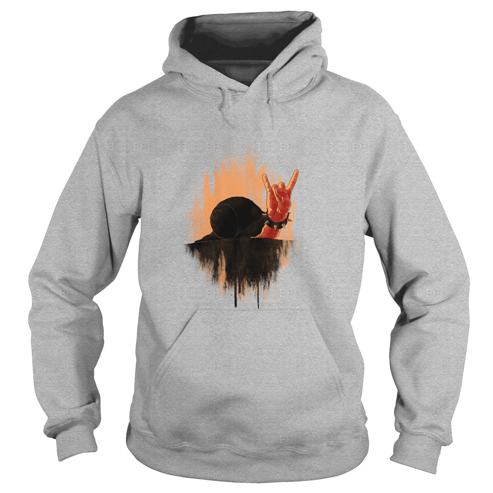 Rock Hard Snail hoodie