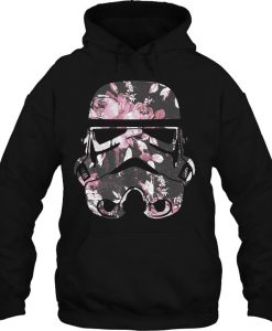 Star Wars Stormtrooper Floral Helmet hoodie