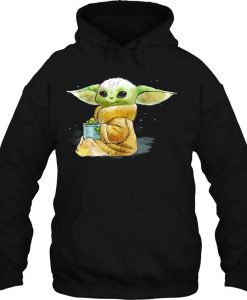 Star Wars The Mandalorian The Child Drink Soup hoodie