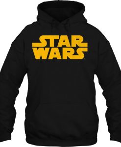 Star Wars Yellow Font hoodie