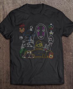 Studio Ghibli Painting t shirt